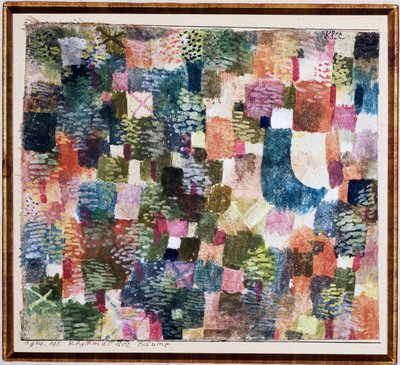 Ritmo de los árboles de Paul Klee