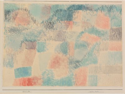 Rote Erde, 1926 de Paul Klee