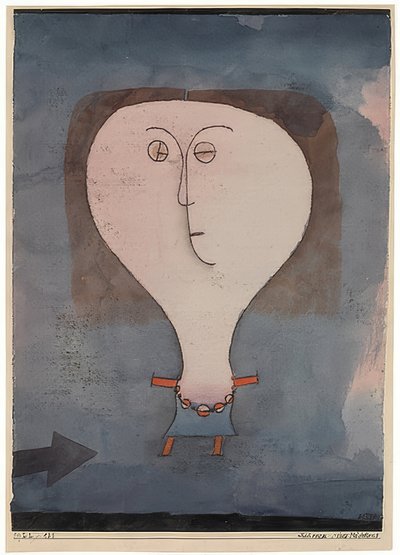 Susto de una Chica de Paul Klee