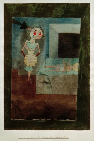 Suicidio de una sirvienta de Paul Klee