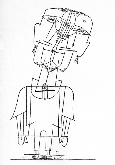 Autorretrato de Paul Klee