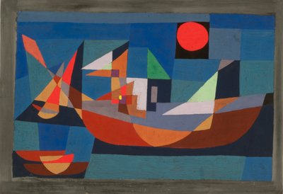 Barcos en reposo de Paul Klee