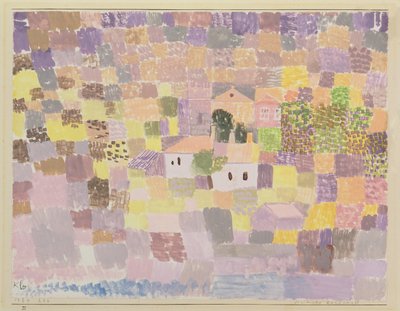 Paisaje siciliano de Paul Klee