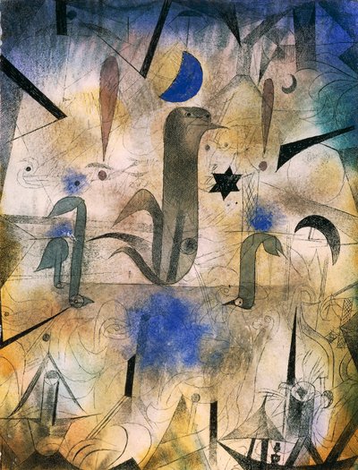 Sirenas de barcos de Paul Klee