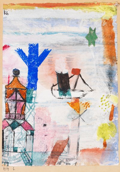 Pequeño Vapor, 1919 de Paul Klee