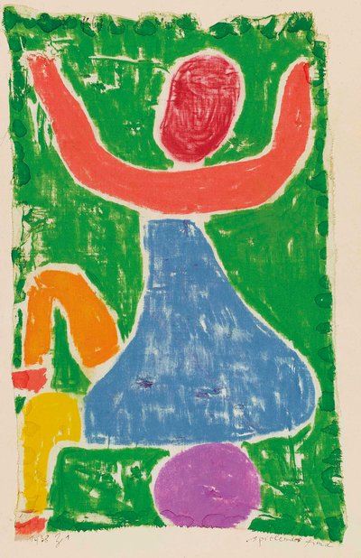Niño jugando, 1938 de Paul Klee
