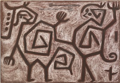 Dueto de disputa, 1938 de Paul Klee