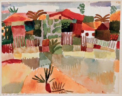 St. Germain cerca de Túnez de Paul Klee