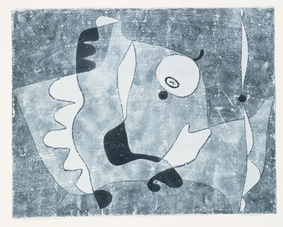 Bodegón con manzana de Paul Klee