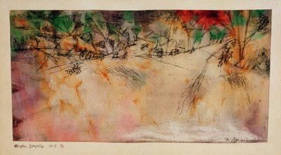 Bifurcación de la calle de Paul Klee