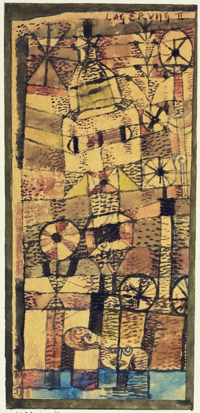 Estratificación II de Paul Klee