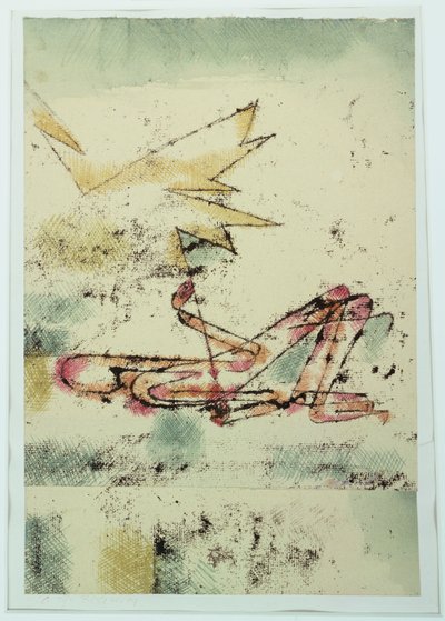 Golpeado por un rayo de Paul Klee