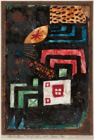 Estudio en piedra; Studie im Stein de Paul Klee
