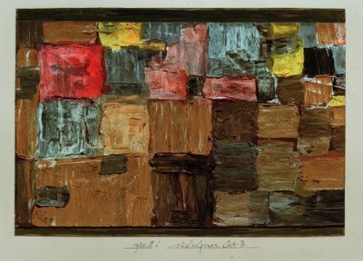 Lugar alpino del sur B. de Paul Klee