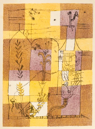 Cuento a la Hoffmann (Märchen à la Hoffmann) de Paul Klee