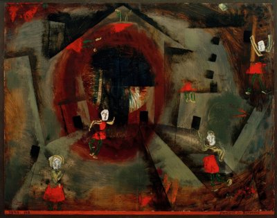 Juego de Baile de los Casacas Rojas de Paul Klee