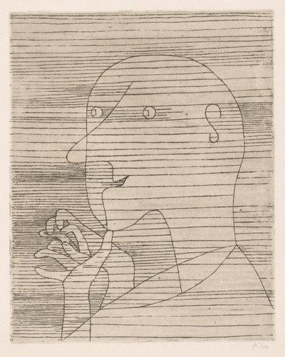 The Calculating Old Man de Paul Klee