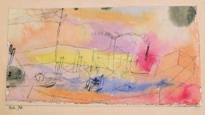 El pez en el puerto de Paul Klee