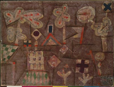 La casa de pan de jengibre de Paul Klee