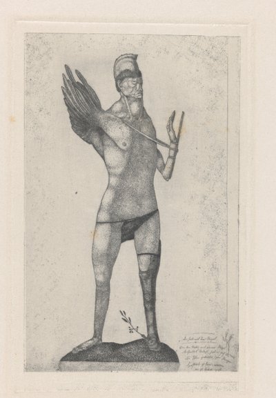 El héroe con el ala, 1905 de Paul Klee