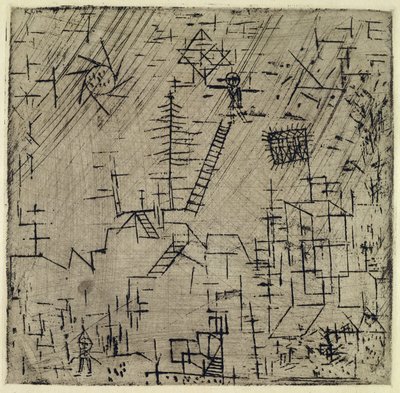 El mago en abril de Paul Klee