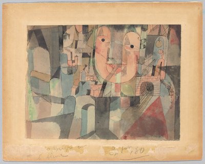 El hombre de los viajes; Der man der reise de Paul Klee