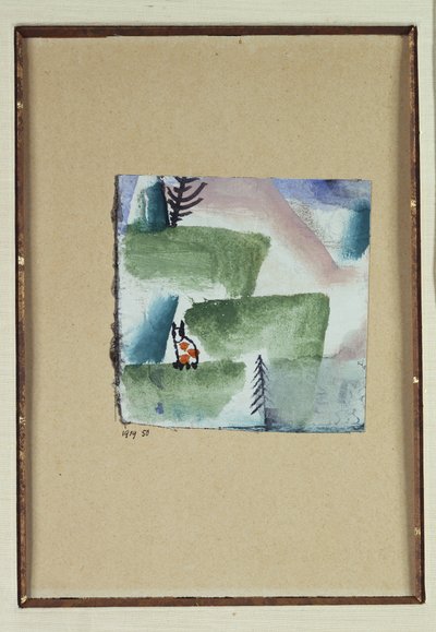 El territorio de un gato Tom de Paul Klee