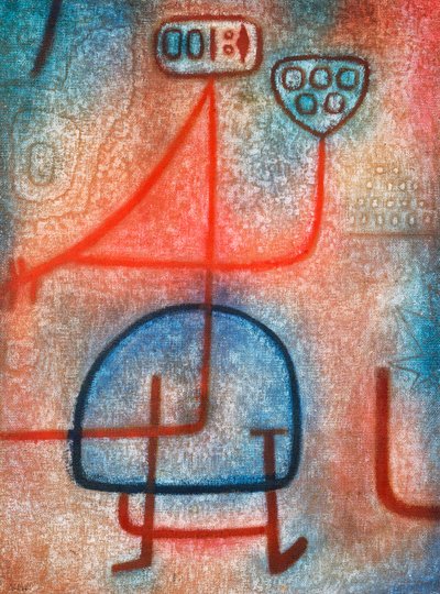 El jardinero bonito (óleo sobre lienzo) de Paul Klee