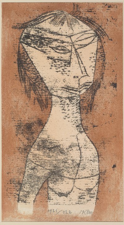 El santo de la luz interior, 1921 de Paul Klee