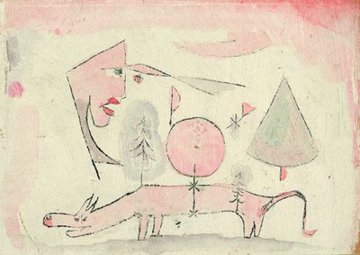 El animal desvergonzado, 1920 de Paul Klee