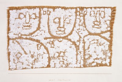 Tres figuras; tres unificadores de Paul Klee