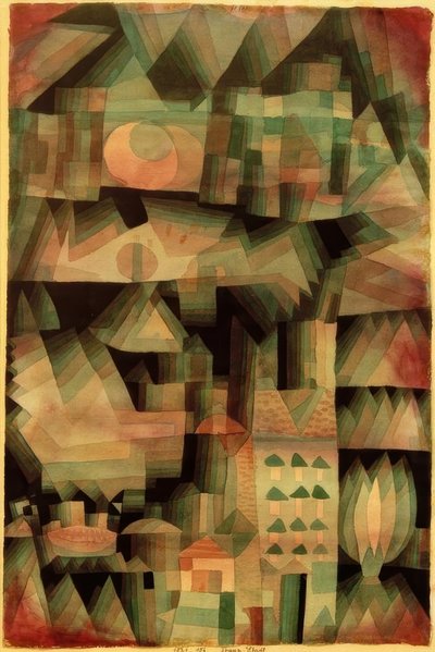 Ciudad de ensueño de Paul Klee