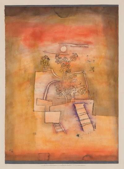 Cultura del árbol, 1924 de Paul Klee