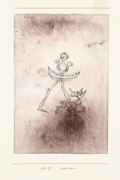 Perro fiel de Paul Klee