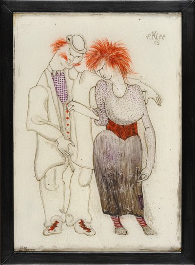 Pareja de mal género, 1905 de Paul Klee