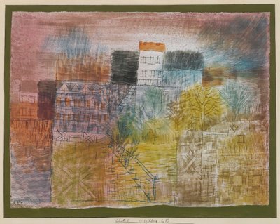 Vorfrühling en H. Primavera temprana en H. de Paul Klee