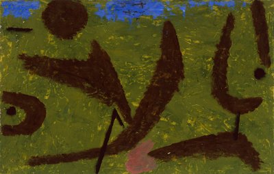 Lo que ocurrió al pie de Chamonix de Paul Klee