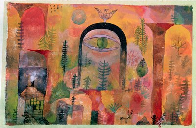 Con el Águila de Paul Klee