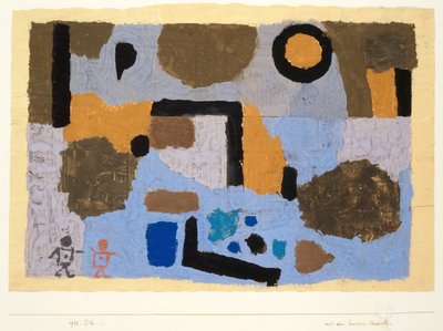 Con los dos perdidos, 1938 de Paul Klee