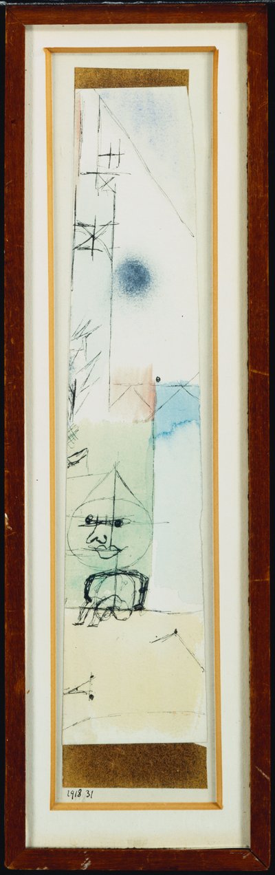 Joven Pierrot de Paul Klee
