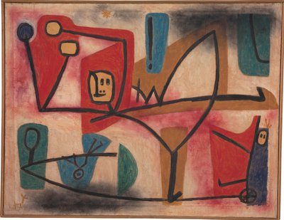 Übermut Exuberancia, 1939 de Paul Klee