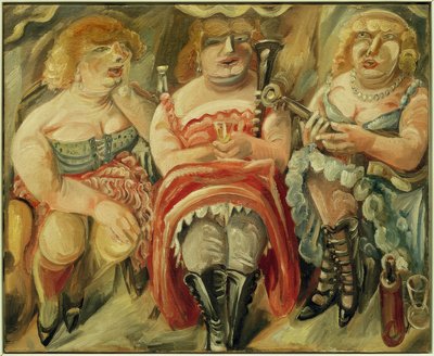 Pausa de la orquesta femenina de Paul Kleinschmidt