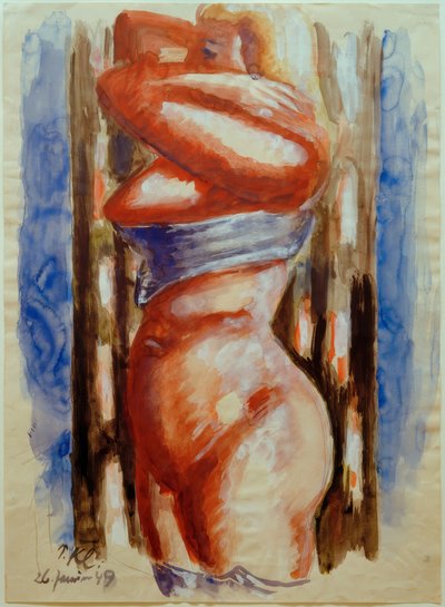 Desnudo de pie de Paul Kleinschmidt