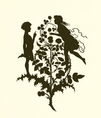 El sueño de una noche de verano, silueta de Paul Konewka