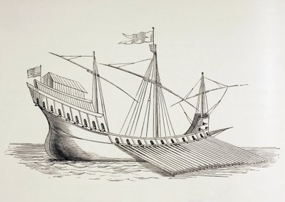 Galera del siglo XVI. de Paul Lacroix