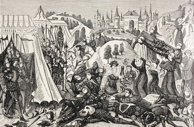 Después de la batalla de Hastings, 14 de octubre de Paul Lacroix