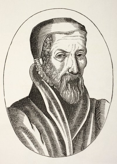 John Knox C. 1510 a 1572. Clérigo escocés, líder de la Reforma protestante y fundador de la denominación presbiteriana. de Paul Lacroix
