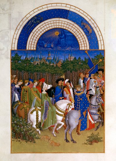 Mayo, 1412-1416 de Paul Limbourg