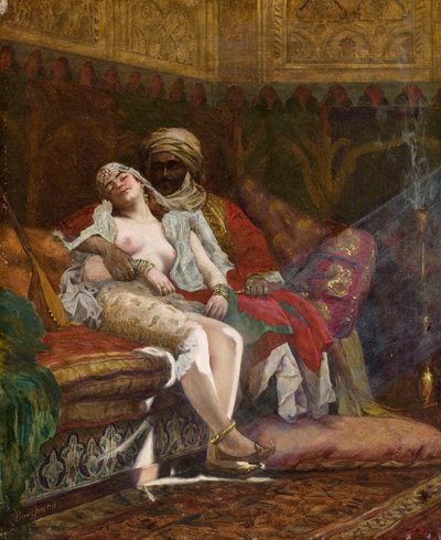 La favorita (óleo sobre lienzo) de Paul Louis Bouchard