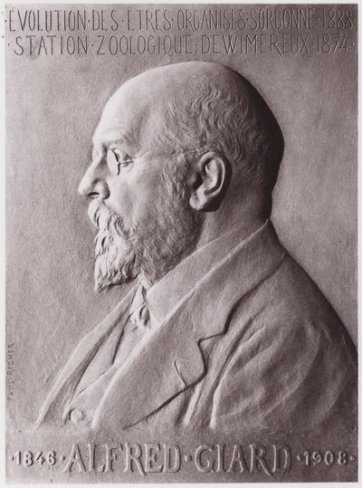 Alfred Giard (1846-1908), zoólogo, retrato de Paul Marie Louis Pierre Richer